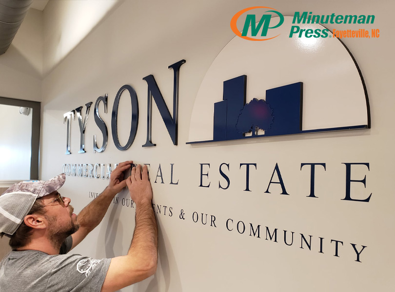 Professionally Installed Dimensional Lettering Signage