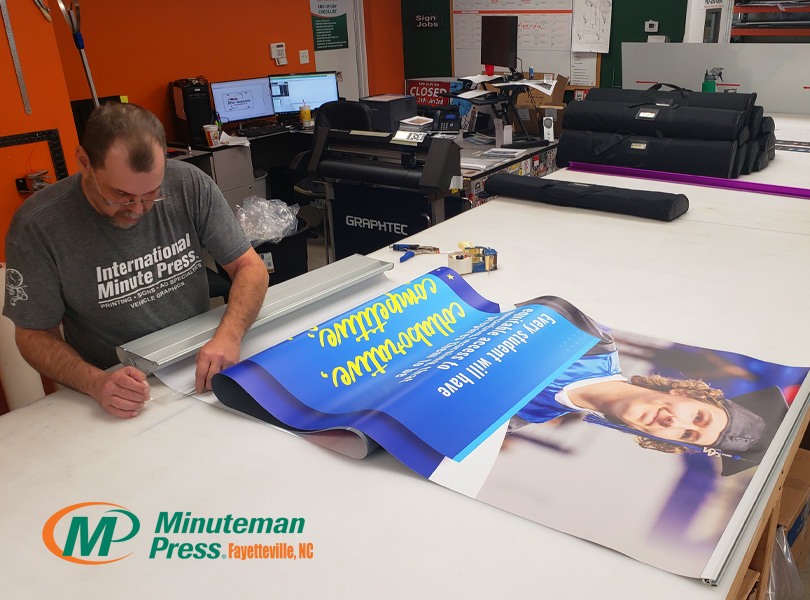 Reusable Roll-up Banner by Minuteman Press