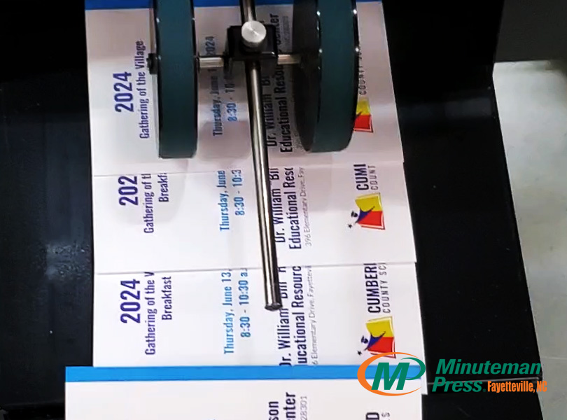 Minuteman Press Custom Booklets for Cumberland County School District.